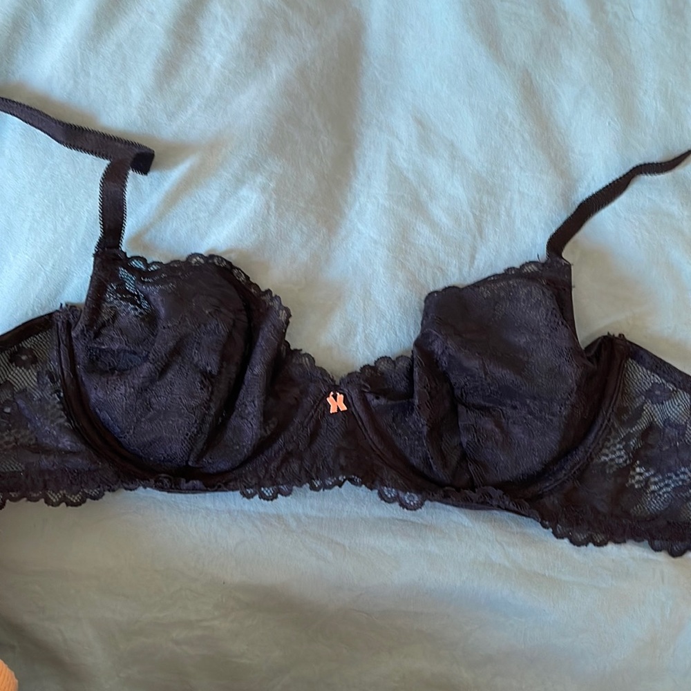 SavagexFenty Black Lace Balconette, 34B